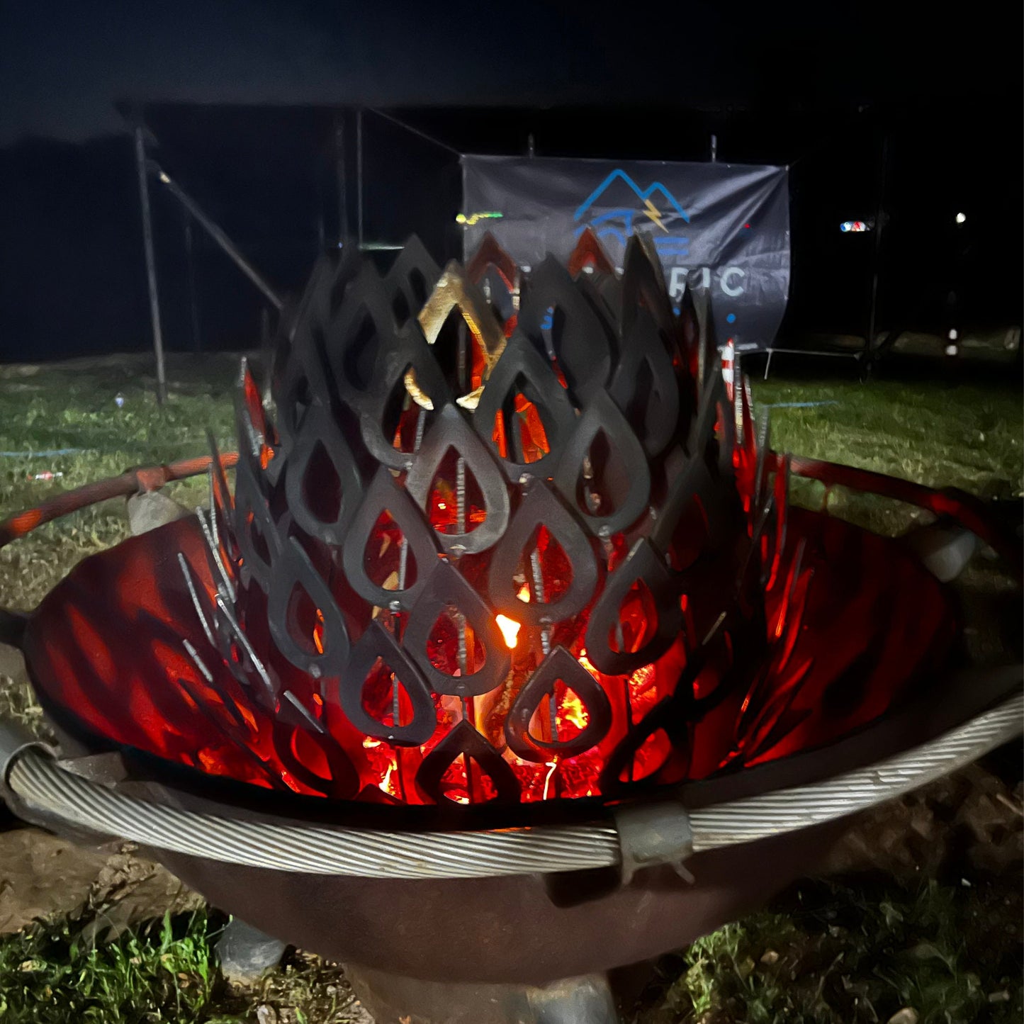 LOTUS Firepit Dxf Files for Plasma Cutting, Welding Project, Weld Kit,Metalworking Files, Welding,Metal Art,Abstract Metal Art, Firepit CNC