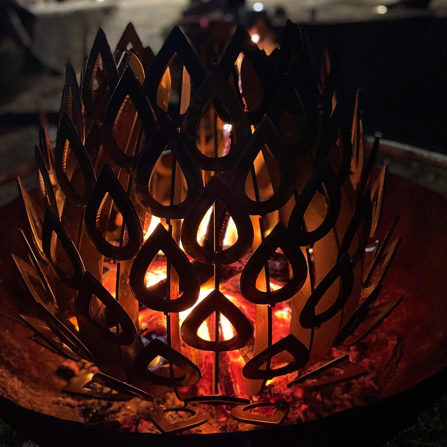 LOTUS Firepit Dxf Files for Plasma Cutting, Welding Project, Weld Kit,Metalworking Files, Welding,Metal Art,Abstract Metal Art, Firepit CNC