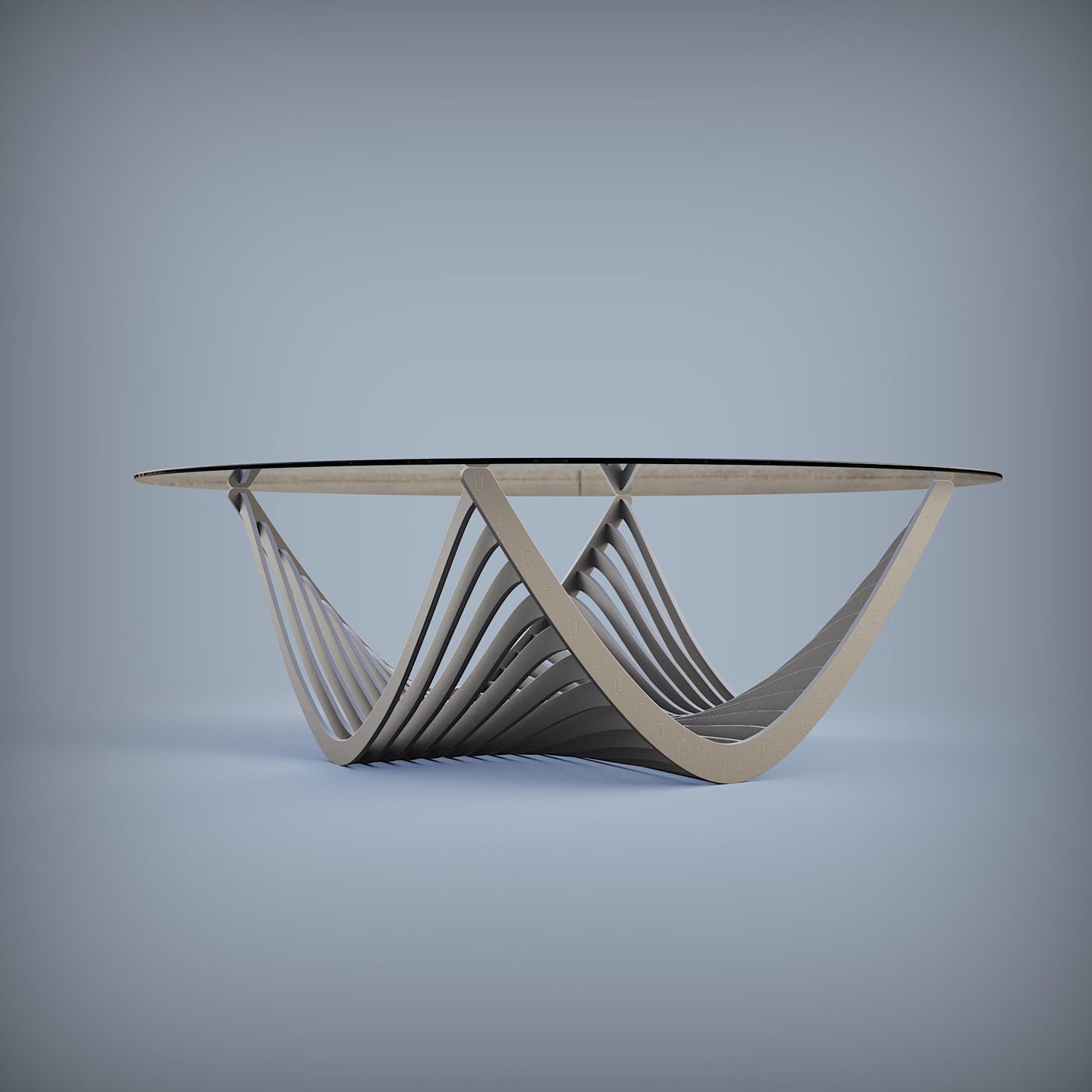 Parametric 12mm Sheet Metal Coffee Table Welding Project Dxf files For Plasma Lasercutting, digital files download, diy weld kit for plasma