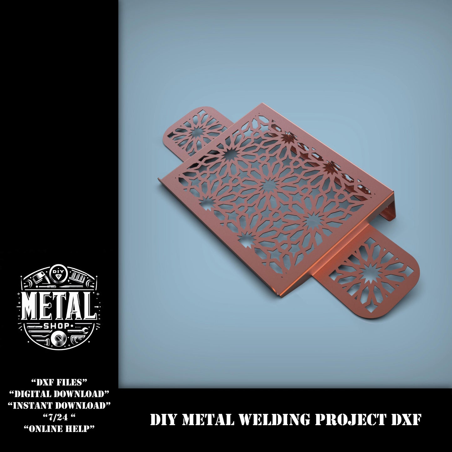New Desktop Laptop Holder Stand Dxf Files, Sheet Metal Laptop Cooler Diy Dxf Files, Metal Welding Project DXF Plans, dwg/dxf files download