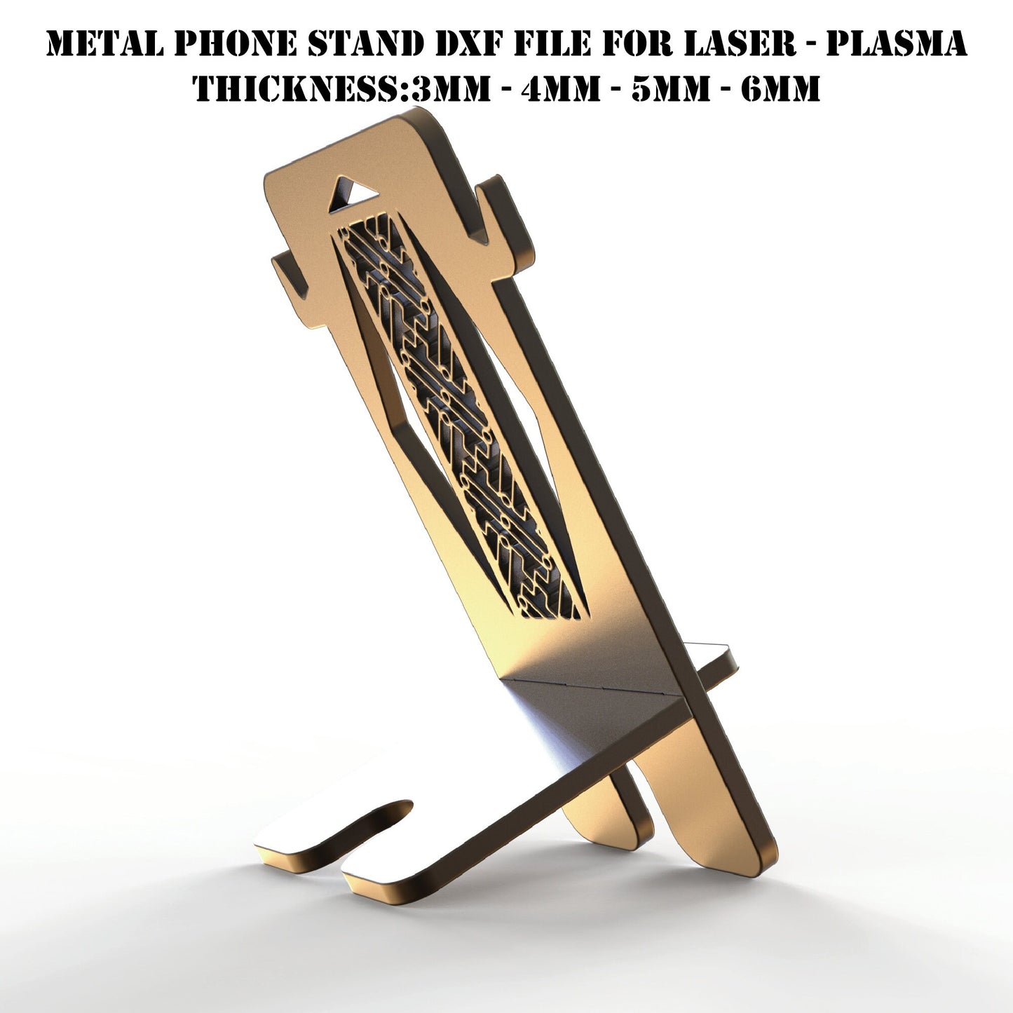 DIY Antique Phone Stand DXF Cutting Files, Charging Dock DXF Cut Files , dwg/dxf files download, metal laser/plasma cnc