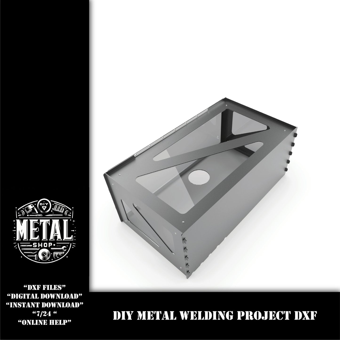 DIY DXF Universal Laser Cutter Engraver Enclosure Project ready for cnc cutting,  glowforge enclosure, lightburn enclosure, x-tool enclosure