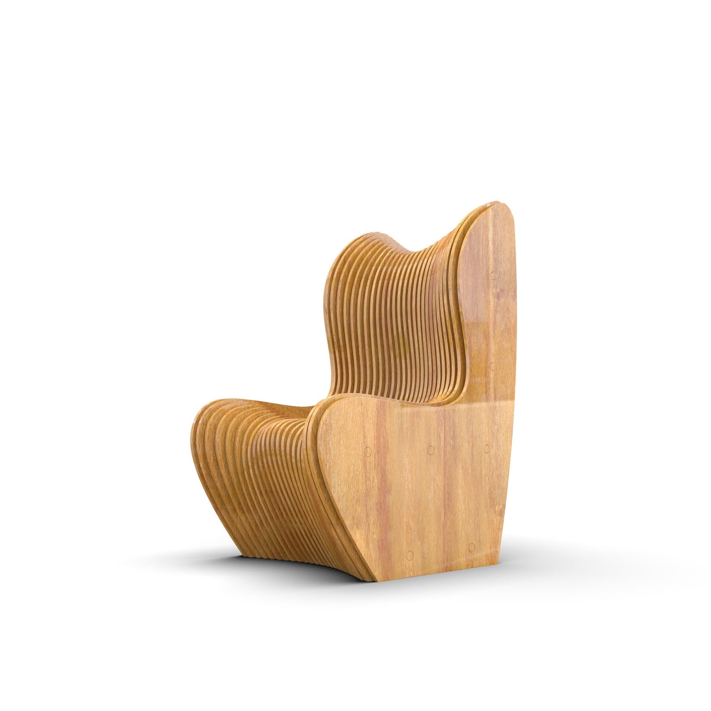 Diy Parametric Chair Version 1 Cut Plans, Home interiors, laser cutting Dxf Files for Router Laser, 15mm Wooden Project DXF Svg Plans