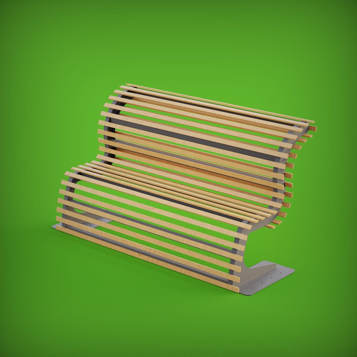 DIY Metal Bench V4 Welding Project Plans Dxf files, diy weld kit, welding project templates, metal diy project