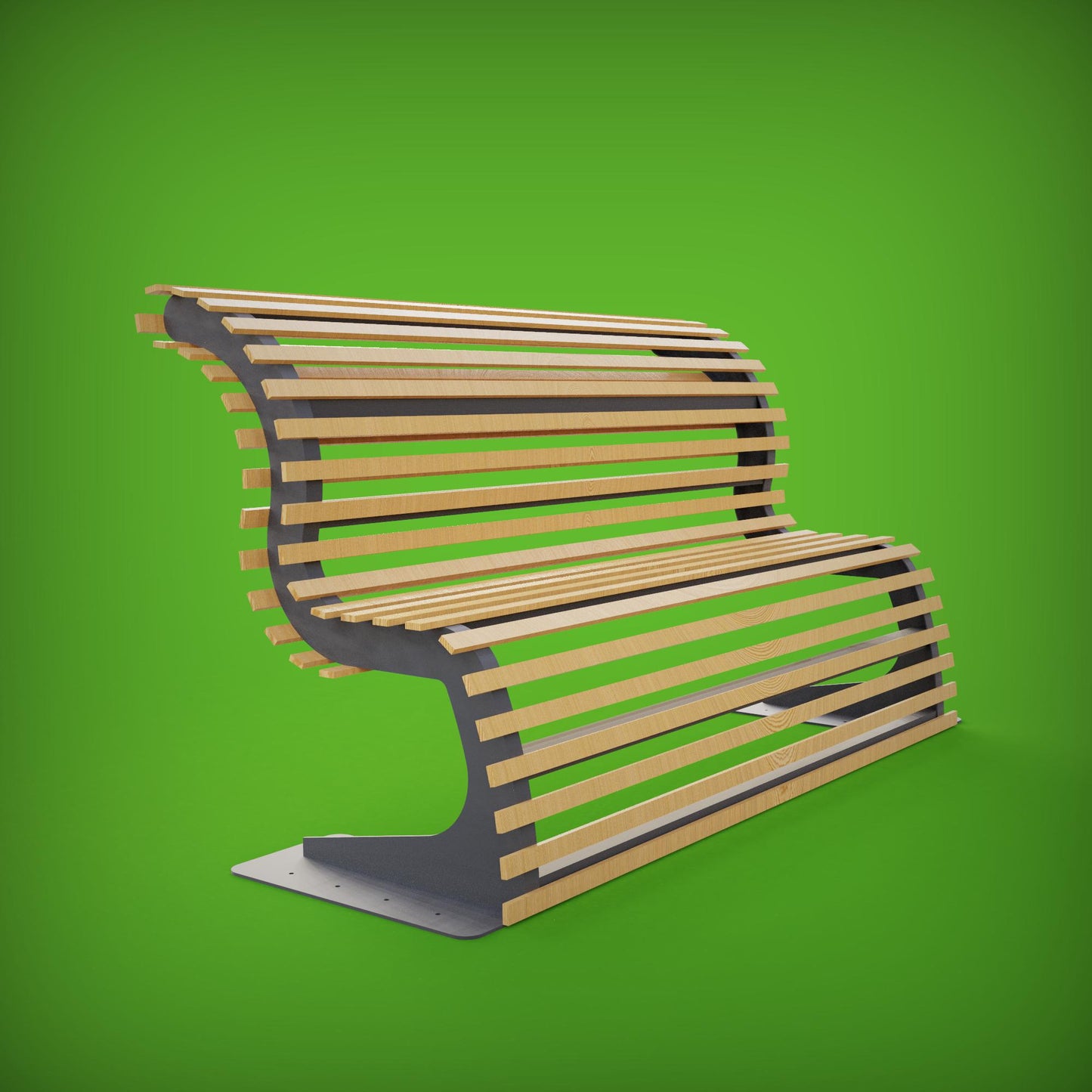 DIY Metal Bench V4 Welding Project Plans Dxf files, diy weld kit, welding project templates, metal diy project