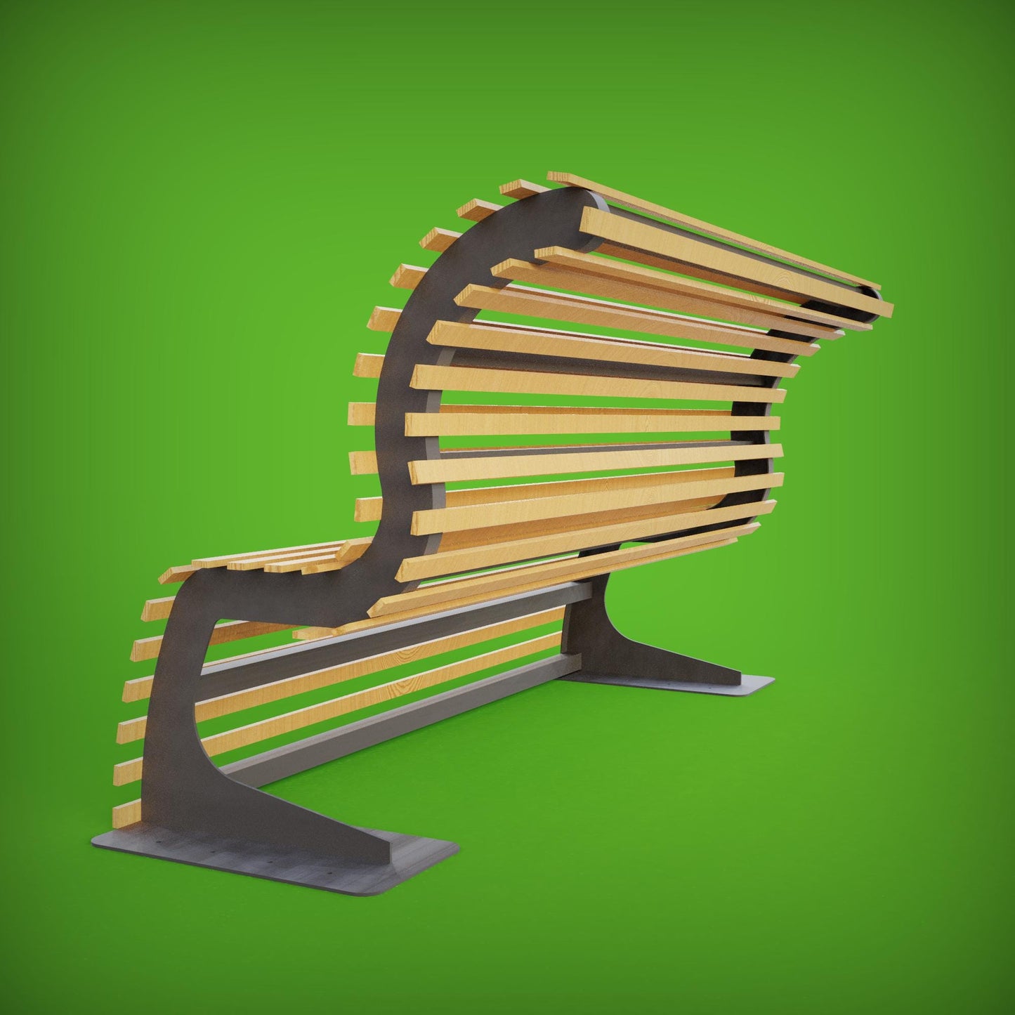 DIY Metal Bench V4 Welding Project Plans Dxf files, diy weld kit, welding project templates, metal diy project